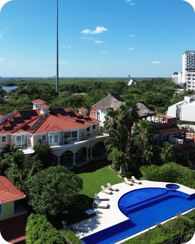 Luxury villa in Cancún México